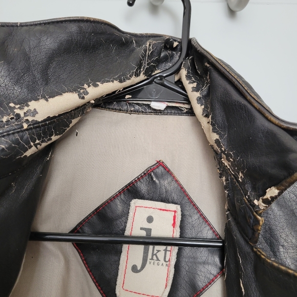 JKT Vegan Leather Jacket - Picture 6 of 7